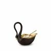 L'OBJET Swan Salt Cellar-Black