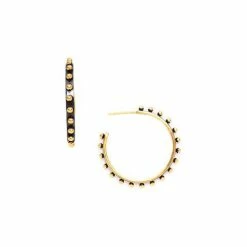 Julie Vos Soho Hoop-Mixed Metal