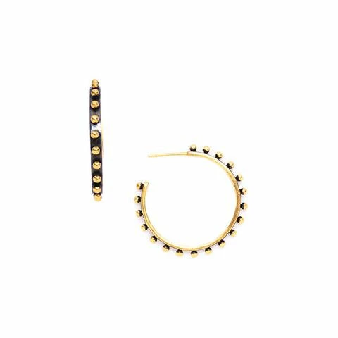 Julie Vos Soho Hoop-Mixed Metal 4 Julie Vos Soho Hoop-Mixed Metal