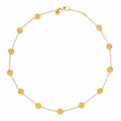Julie Vos Valencia Delicate Station Necklace