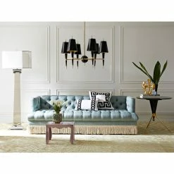 Jonathan Adler Versailles Chandelier With Painted Shade