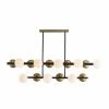 Arteriors Wahlburg Two Tiered Chandelier