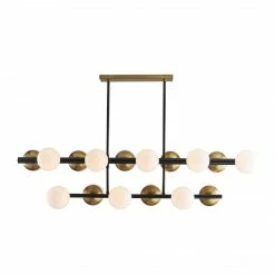 Arteriors Wahlburg Two Tiered Chandelier
