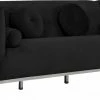 Chic House Forever Opal Velvet Sofa Living Room