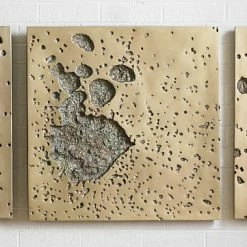 Phillips Collection Ink Splotch Rectangle, Brass