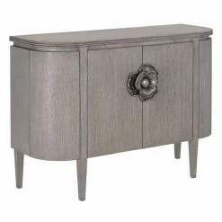 Currey And Company Briallen Demi-Lune, Winter Gray