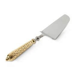 Julia Knight Florentine Cake Server Gold