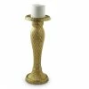 Julia Knight Florentine Gold 14.5" Candle Holder