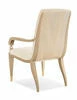 Caracole Dining Room FANFARE ARM CHAIR