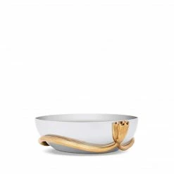 L'OBJET Deco Leaves Bowl