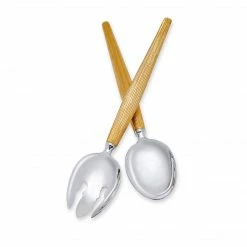 L'OBJET Deco Leaves Serving Set