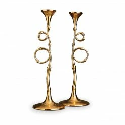 L'OBJET Evoca Candlesticks (Set Of 2)