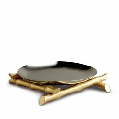 L'OBJET Bambou Round Platter