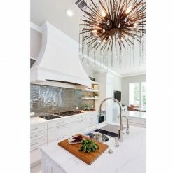 Currey And Company Fen Chandelier, Small