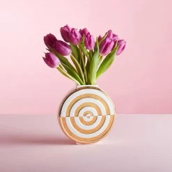 Jonathan Adler Futura Bullseye Vase