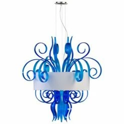 Cyan Design Jellyfish Cyan Lg Pendant