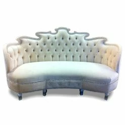 Haute House Isabella Velvet Rococo Sofa