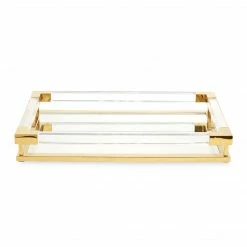 Jonathan Adler Jacques Tray- Brass