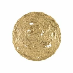 Phillips Collection Molten Disc Wall Art Gold Leaf