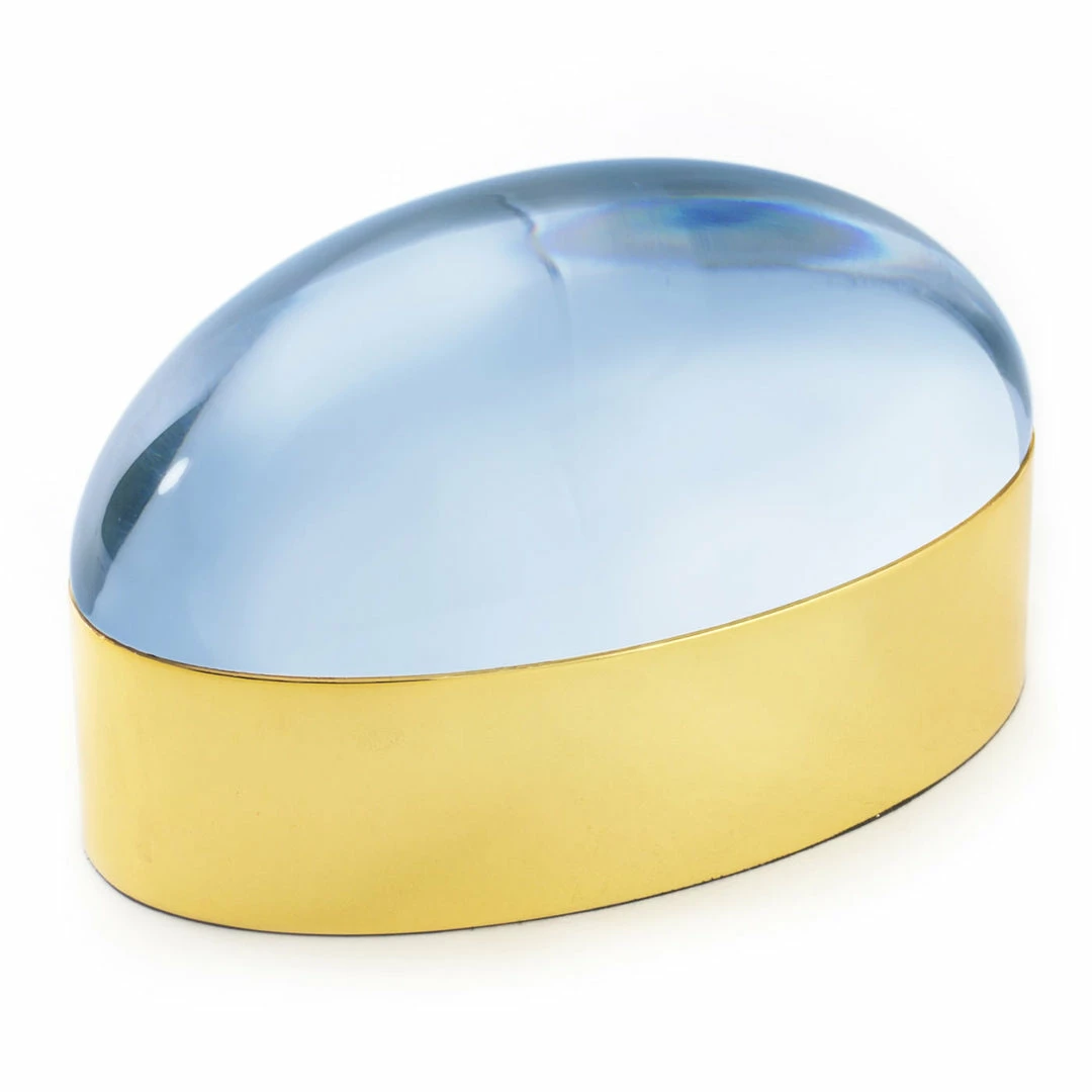 Jonathan Adler LARGE BLUE GLOBO BOX 3 Jonathan Adler LARGE BLUE GLOBO BOX