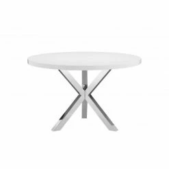 Chic House Forever Remi Dining Table White Dining Room