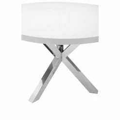 Chic House Forever Remi Dining Table White Dining Room
