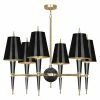 Jonathan Adler Versailles Chandelier With Painted Shade