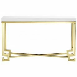 Chic House Forever Sofia Console Table White